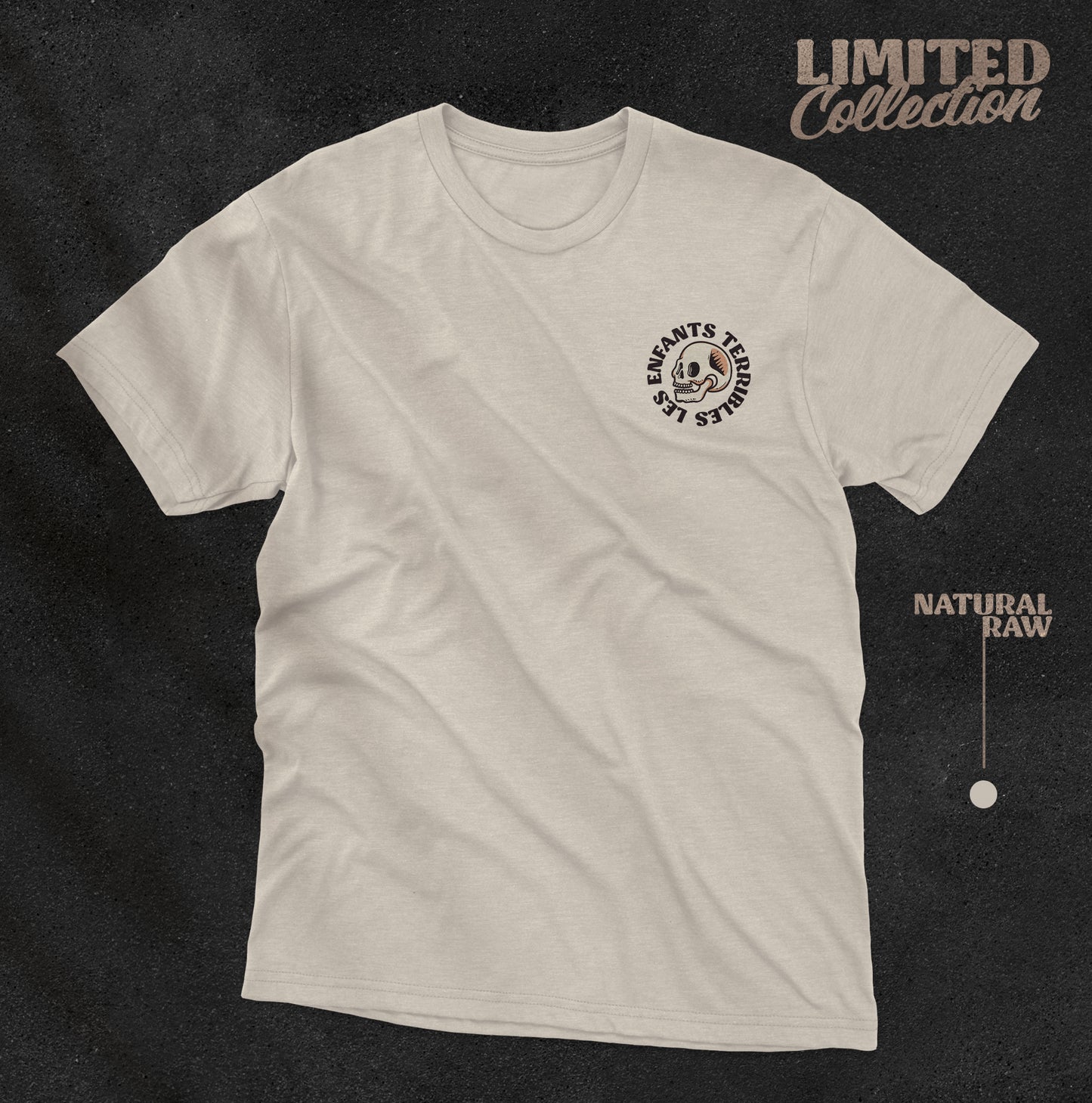 T-shirt unisexe Natural Raw Coffee always comes first